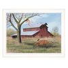 "Summer's End" by Billy Jacobs, Ready to Hang Framed Print, White Frame