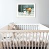 "Well Hello There" by Bonnie Mohr, Ready to Hang Framed Print, White Frame