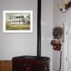 "April Showers" by Billy Jacobs, Ready to Hang Framed Print, White Frame